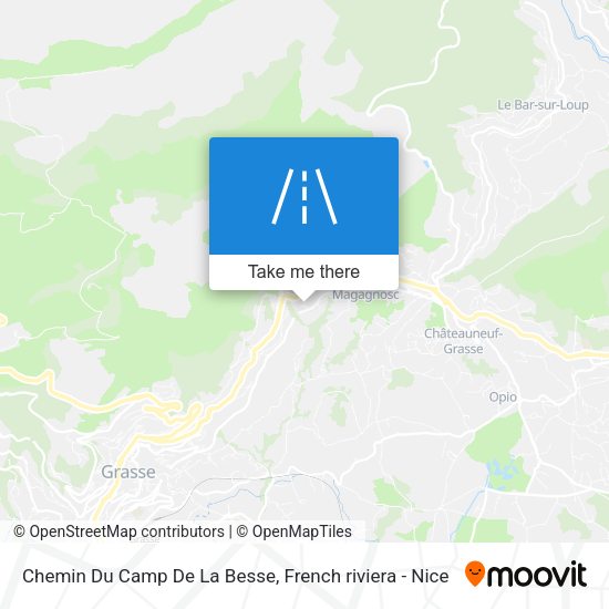 Chemin Du Camp De La Besse map
