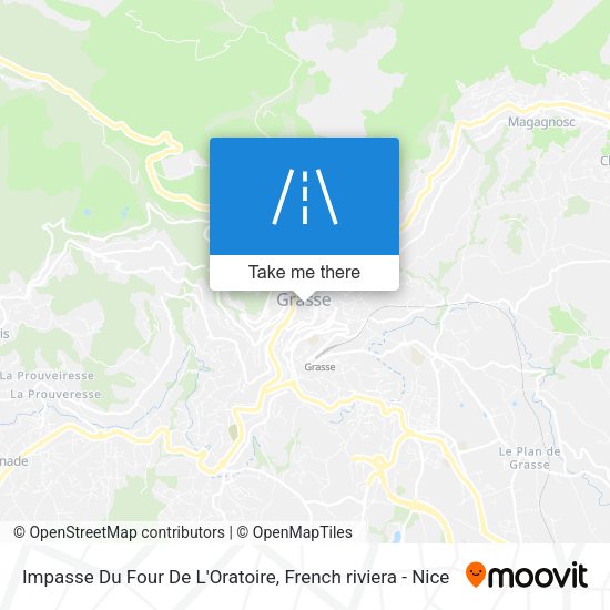 Impasse Du Four De L'Oratoire map