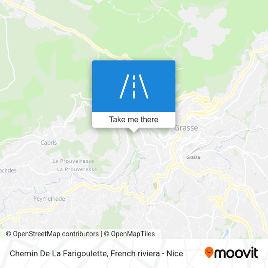 Chemin De La Farigoulette map