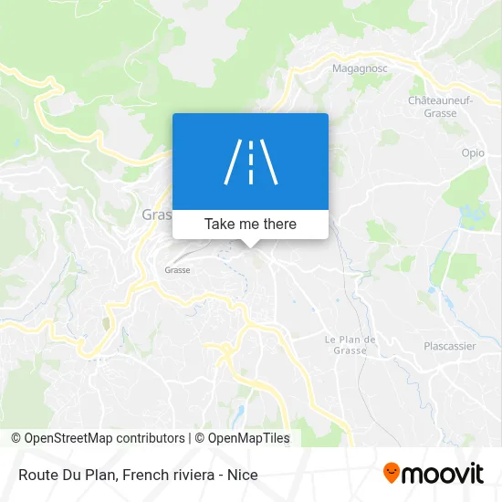 Route Du Plan map