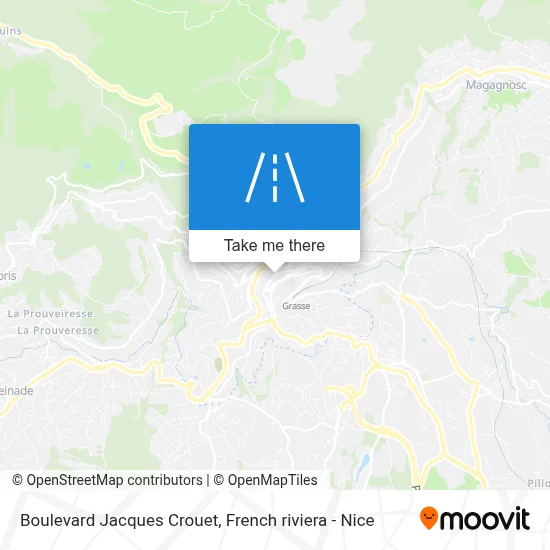 Boulevard Jacques Crouet map