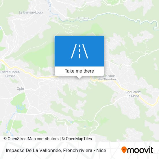 Impasse De La Vallonnée map