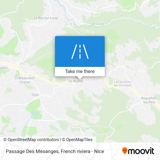 Passage Des Mésanges map