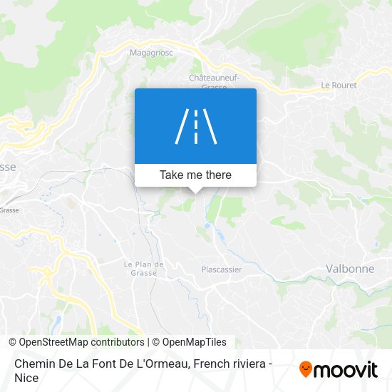 Chemin De La Font De L'Ormeau map