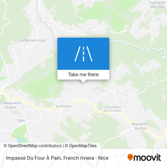 Impasse Du Four À Pain map