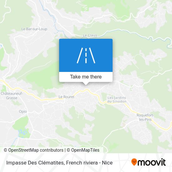 Impasse Des Clématites map