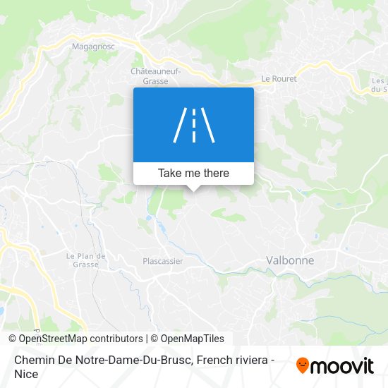 Chemin De Notre-Dame-Du-Brusc map