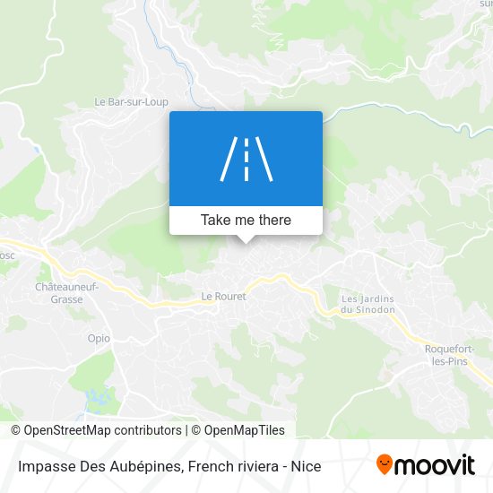 Impasse Des Aubépines map