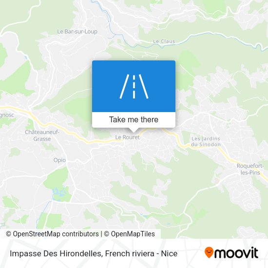 Impasse Des Hirondelles map