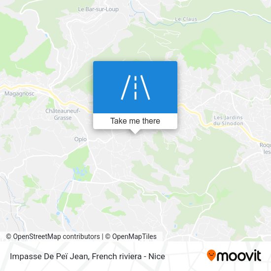 Impasse De Peï Jean map