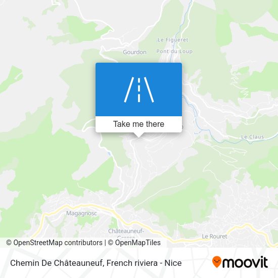 Chemin De Châteauneuf map