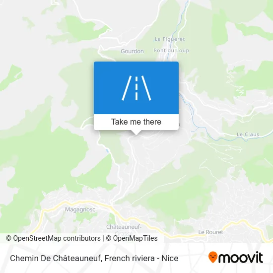 Chemin De Châteauneuf map
