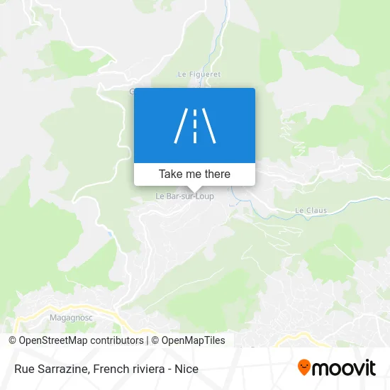 Rue Sarrazine map
