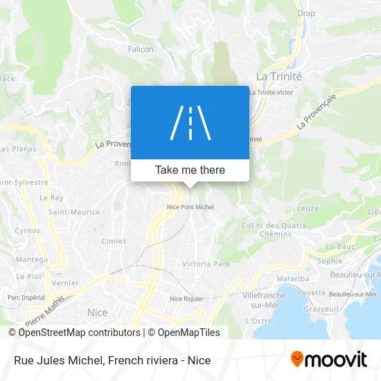 Rue Jules Michel map