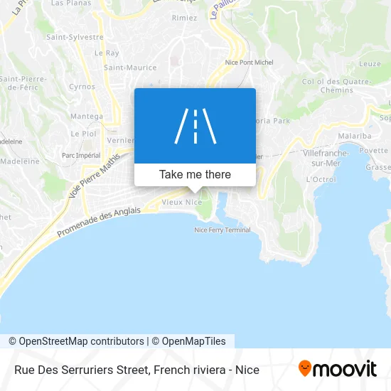 Rue Des Serruriers map