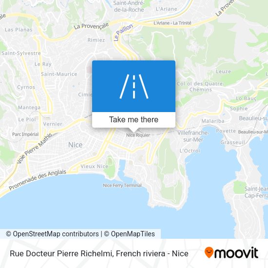 Rue Docteur Pierre Richelmi map