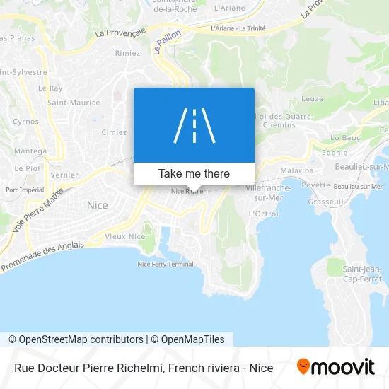 Rue Docteur Pierre Richelmi map