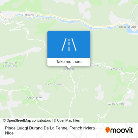 Place Luidgi Durand De La Penne map