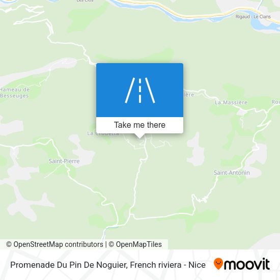 Promenade Du Pin De Noguier map