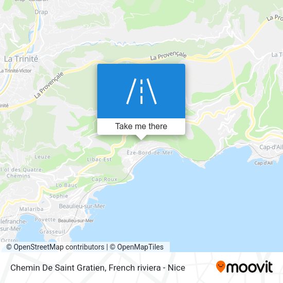 Chemin De Saint Gratien map