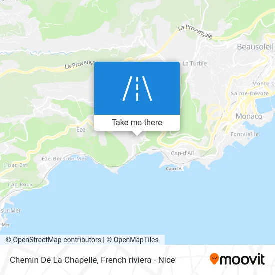 Chemin De La Chapelle map