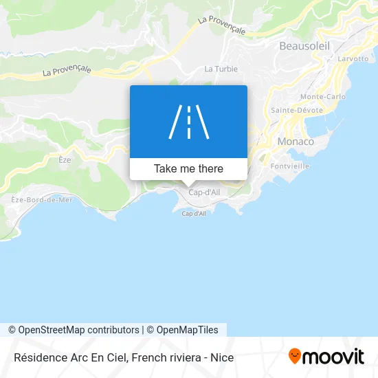 Résidence Arc En Ciel map