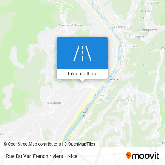 Mapa Rue Du Var
