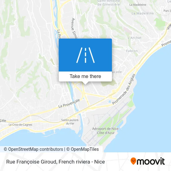 Rue Françoise Giroud map