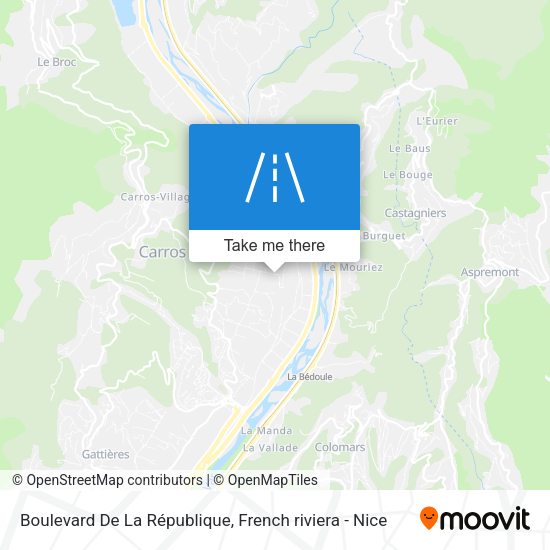 Boulevard De La République map