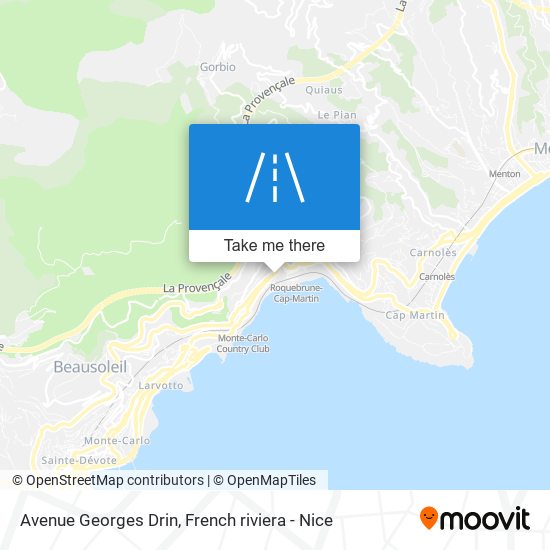 Avenue Georges Drin map