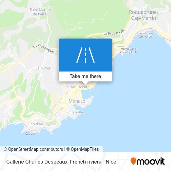 Gallerie Charles Despeaux map