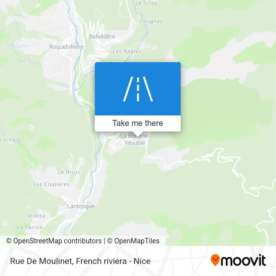 Rue De Moulinet map
