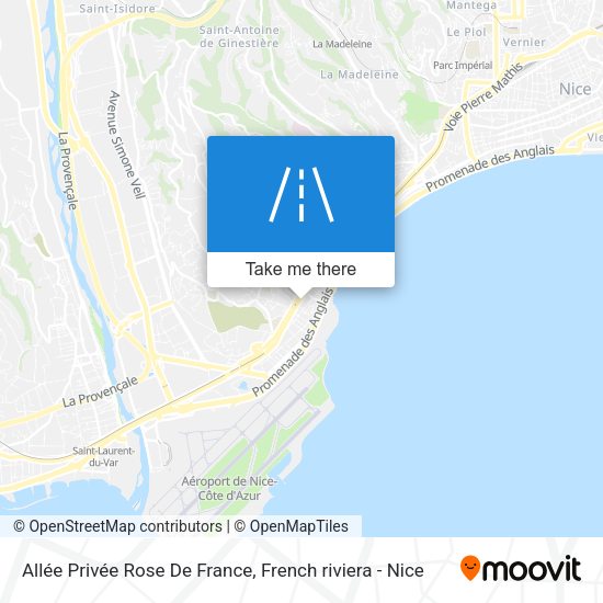 Allée Privée Rose De France map