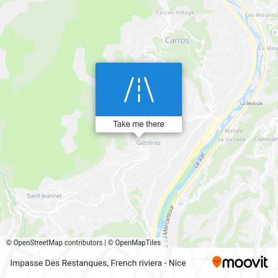 Impasse Des Restanques map