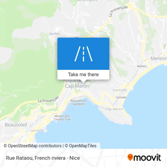 Rue Rataou map