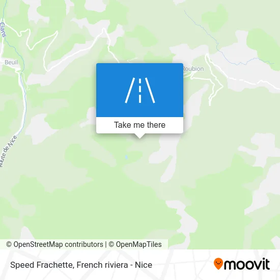 Speed Frachette map