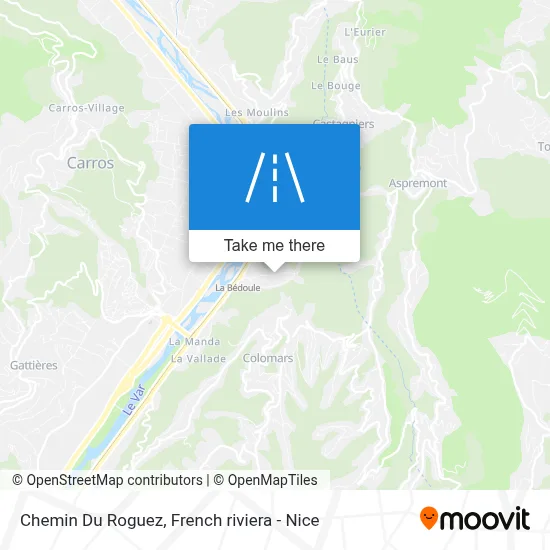 Chemin Du Roguez map