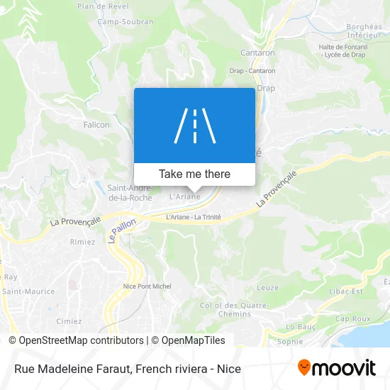 Rue Madeleine Faraut map