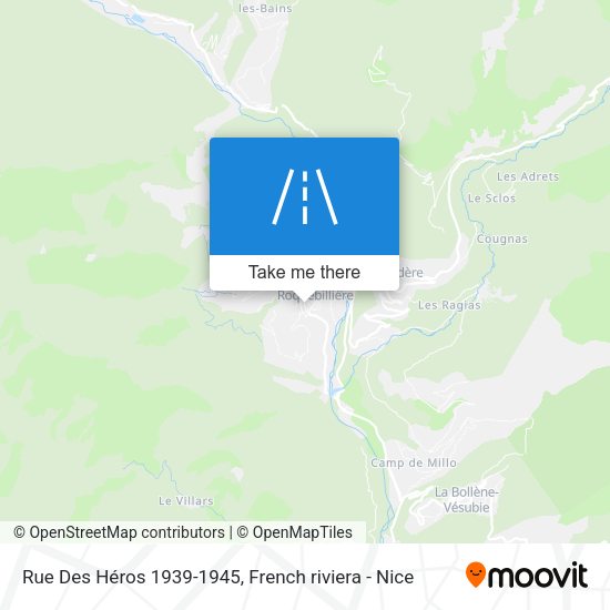 Rue Des Héros 1939-1945 map