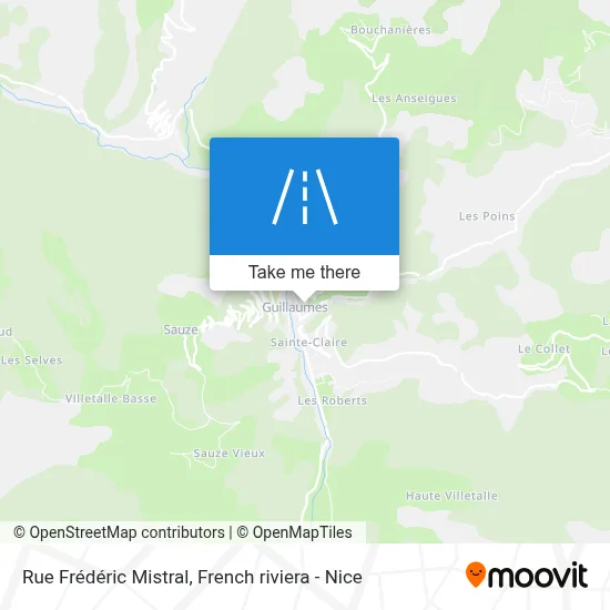 Rue Frédéric Mistral map