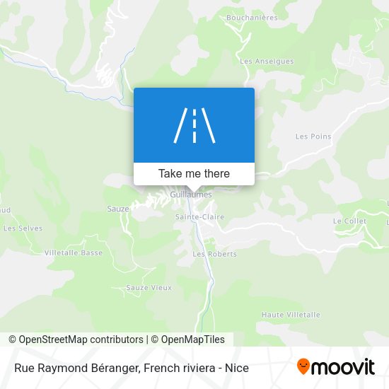 Rue Raymond Béranger map