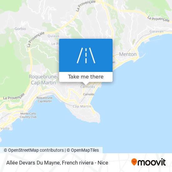 Allée Devars Du Mayne map