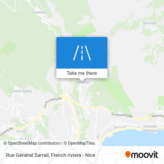Rue Général Sarrail map