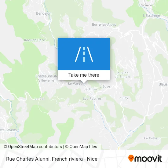 Rue Charles Alunni map