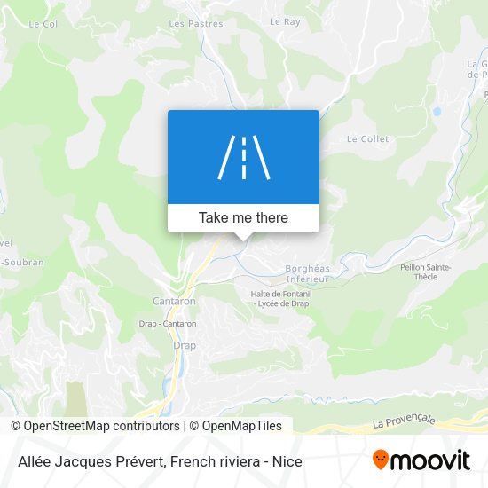 Allée Jacques Prévert map