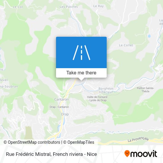 Rue Frédéric Mistral map