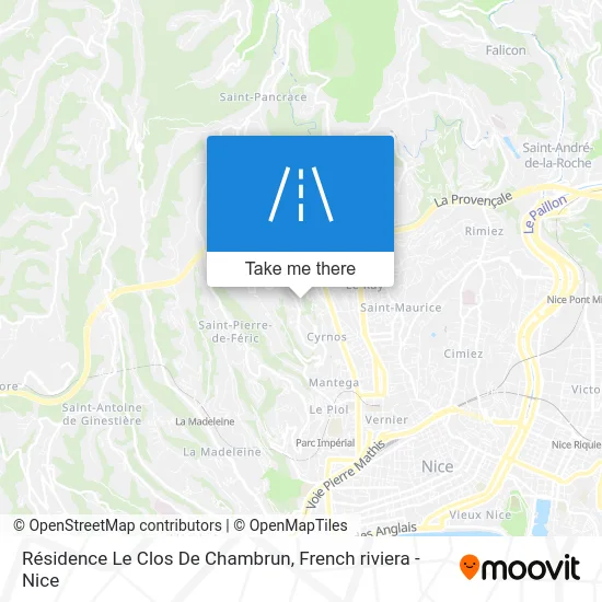 Résidence Le Clos De Chambrun map