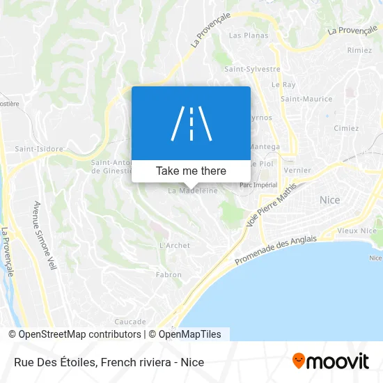 Rue Des Étoiles map