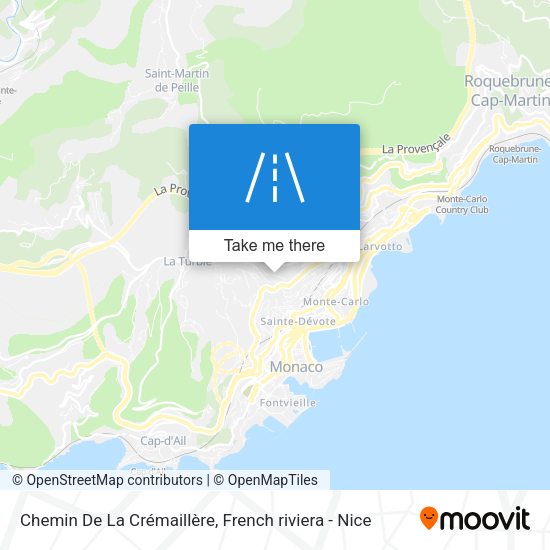 Chemin De La Crémaillère map