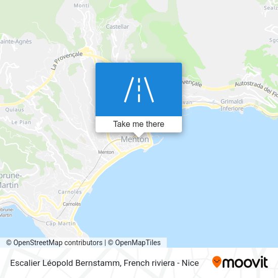 Escalier Léopold Bernstamm map